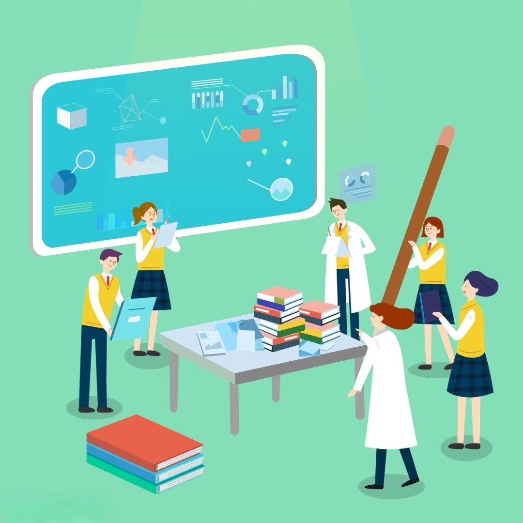 科技感校園服務插圖