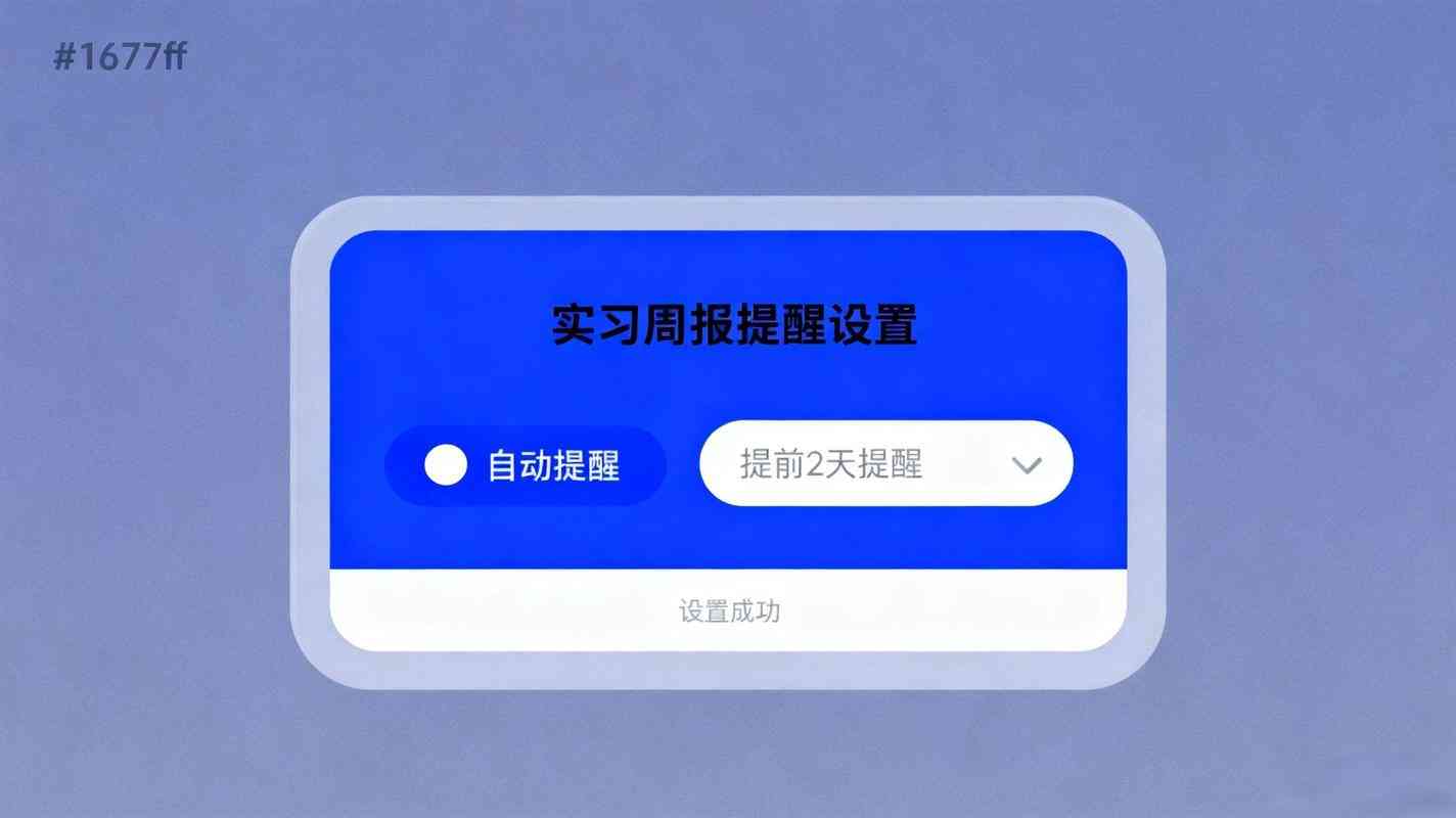 周報提交提醒 周報提交提醒