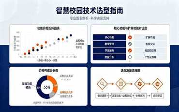 智慧校園技術選型產品對比表：功能與價格矩陣